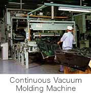 Continuous Vacuum Molding Machine