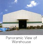 Panoramic View of Warehouse